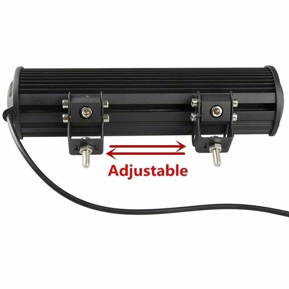 Car Light Roof Off-road Vehicle Grille 72W Double Row Super Bright - THE MILE MAKER DRIVER SHOP