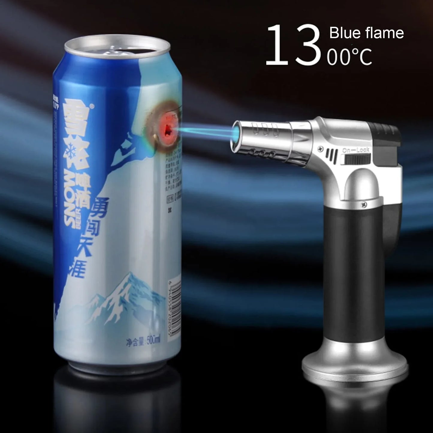 Miniature Gas Torch Welding Ignition Tool Head - Blue - THE MILE MAKER DRIVER SHOP