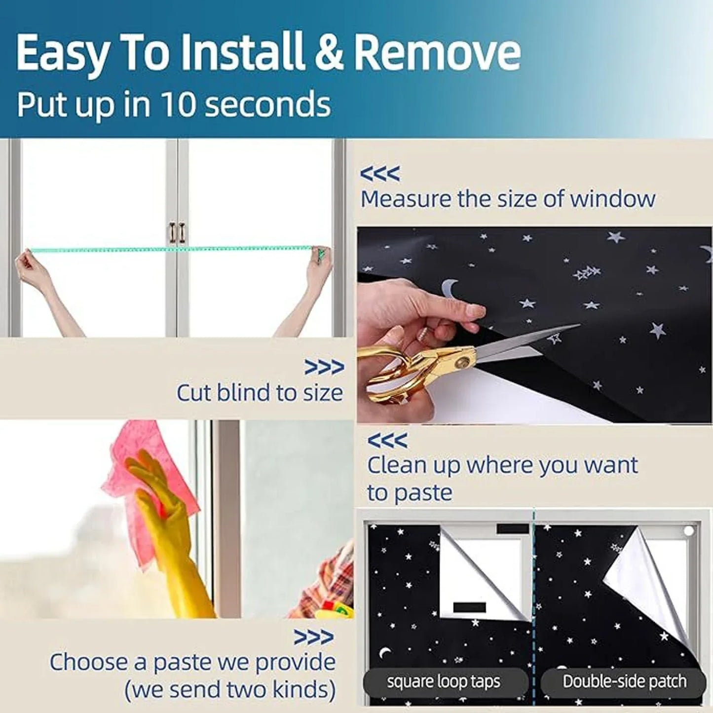 Upgraded Blackout Curtains - THE MILE MAKER DRIVER SHOP