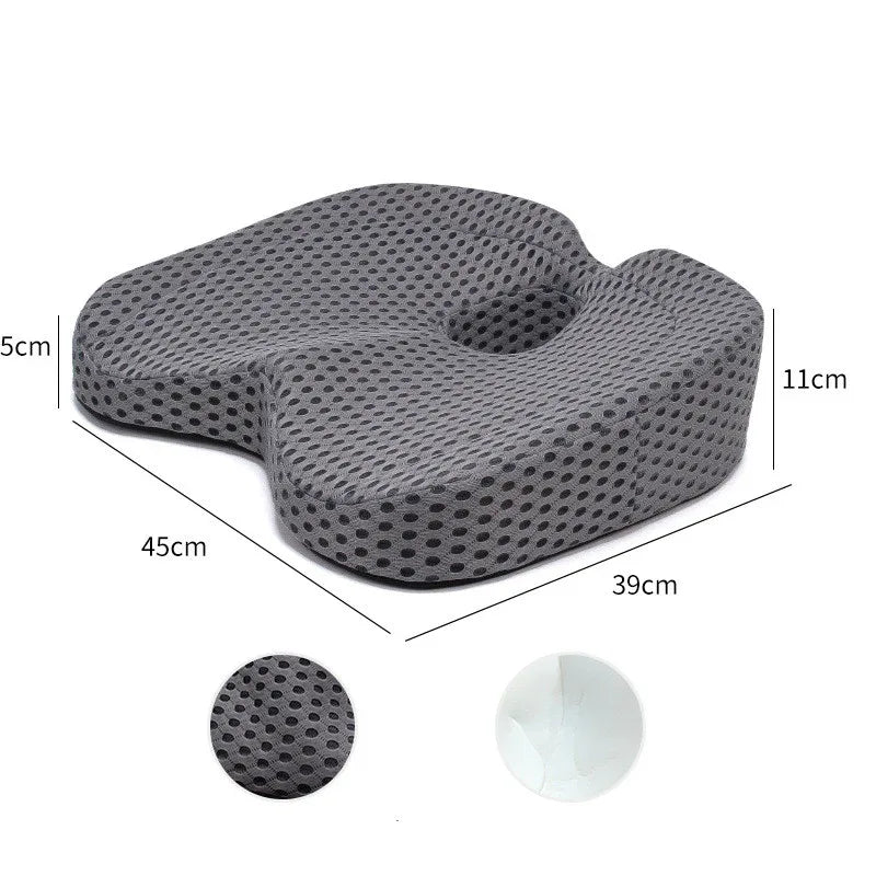 Slow Rebound Memory Foam Car Seat Cushion - THE MILE MAKER DRIVER SHOP