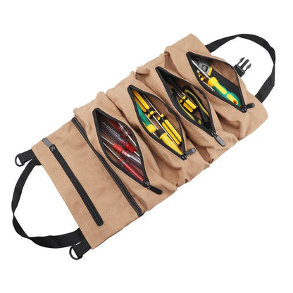 Car 16 Ann Canvas Tool Hanging Bag Car Storage Bag Electrician Bag Hardware Car Tool Bag - THE MILE MAKER DRIVER SHOP