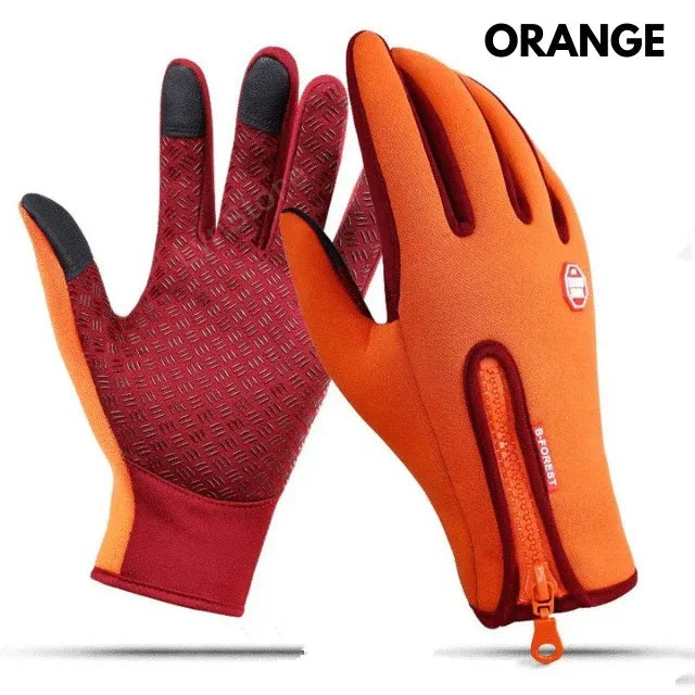 Winter Gloves Touch Screen Riding Motorcycle Sliding Waterproof Sports Gloves With Fleece - THE MILE MAKER DRIVER SHOP