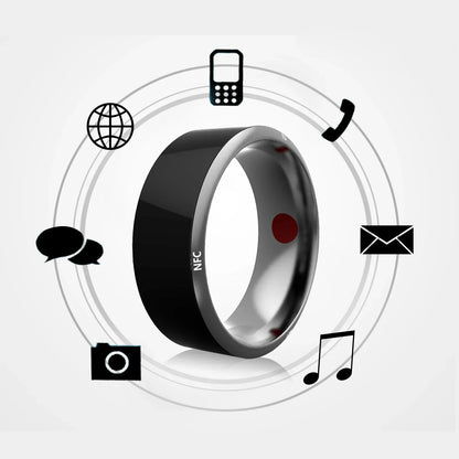 Smart Ring Wearable Device Multifunctional Black High-tech - THE MILE MAKER DRIVER SHOP