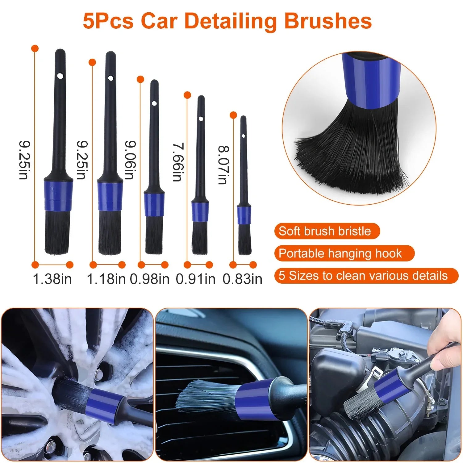 26Pcs Car Detailing Brush Kit Exterior Interior Car Cleaning Set Drill Brush Set Car Buffing Sponge Pads Kit For Cleaning Automobile Interior Exterior Wheels Dashboard - THE MILE MAKER DRIVER SHOP