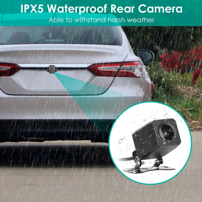 2K Car DVR 3 Channel Dash Cam Camcorder Camera Recorder With 140 Degree Angle GPS WiFi Night Vision G-sensor Loop Recording Parking Monitor - THE MILE MAKER DRIVER SHOP