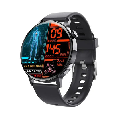 Smart Watch Non-Invasive Blood Glucose Body Temperature Blood Pressure Blood Oxygen Automatic Measurement ECG Ppg Blood Lipid Health Manager - THE MILE MAKER DRIVER SHOP