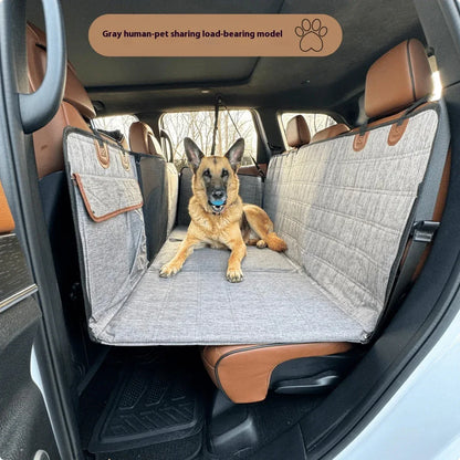 Widened Support Plate Car Dog Bed Rear Seat Pet Pad - THE MILE MAKER DRIVER SHOP
