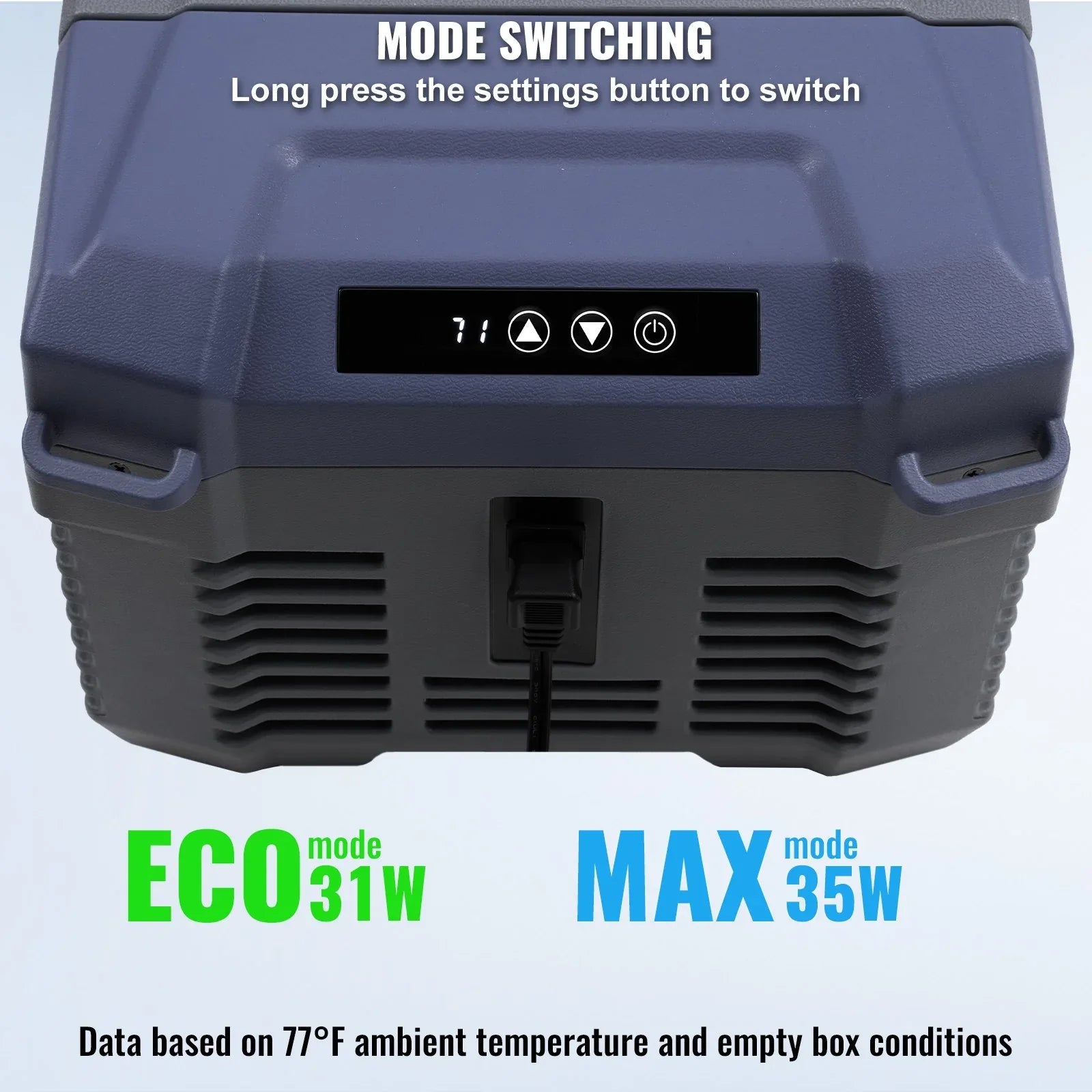 Portable Car Refrigerator Freezer Compressor 9 L Single Zone For Car Home - THE MILE MAKER DRIVER SHOP