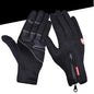 Outdoor Waterproof Gloves Touch Screen Windproof Riding Zipper Sports Winter Warm Fleece Mountaineering Gloves - THE MILE MAKER DRIVER SHOP