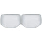 A Pair Of Chrome Hood Mirror Covers Fit For Kenworth & Peterbilt - THE MILE MAKER DRIVER SHOP