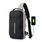 Anti-theft USB charging chest bag with you - THE MILE MAKER DRIVER SHOP