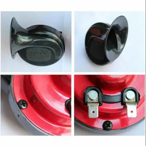 2PC 12V 300DB Super Loud Train Air Horn Waterproof Motorcycle Car Truck SUV Boat - THE MILE MAKER DRIVER SHOP