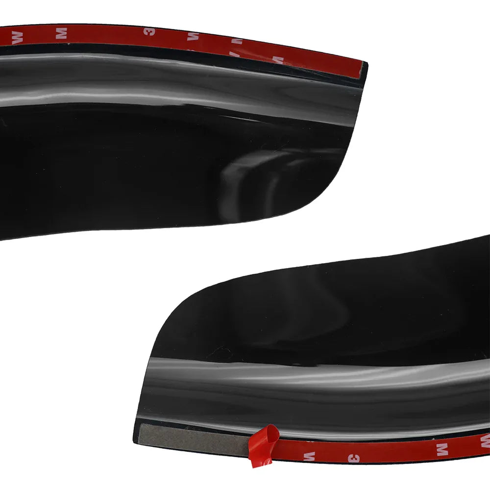 Window Air Guard Deflectors Compatible With 2007-2017 Freightliner Cascadia - THE MILE MAKER DRIVER SHOP