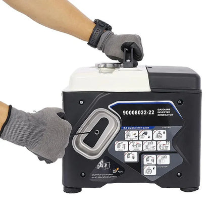 Portable 1200W Ultra-quiet Gas Engine Inverter Generator, EPA-compliant, With Eco-mode Function, Ultra-lightweight, Suitable For Home Backup And Camping - THE MILE MAKER DRIVER SHOP