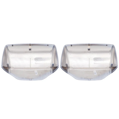 A Pair Of Chrome Hood Mirror Covers Fit For Kenworth & Peterbilt - THE MILE MAKER DRIVER SHOP
