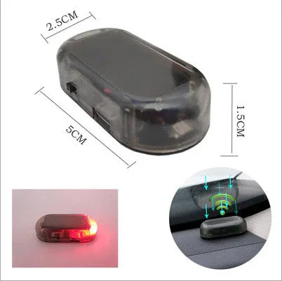 Solar simulation anti-theft warning light - THE MILE MAKER DRIVER SHOP