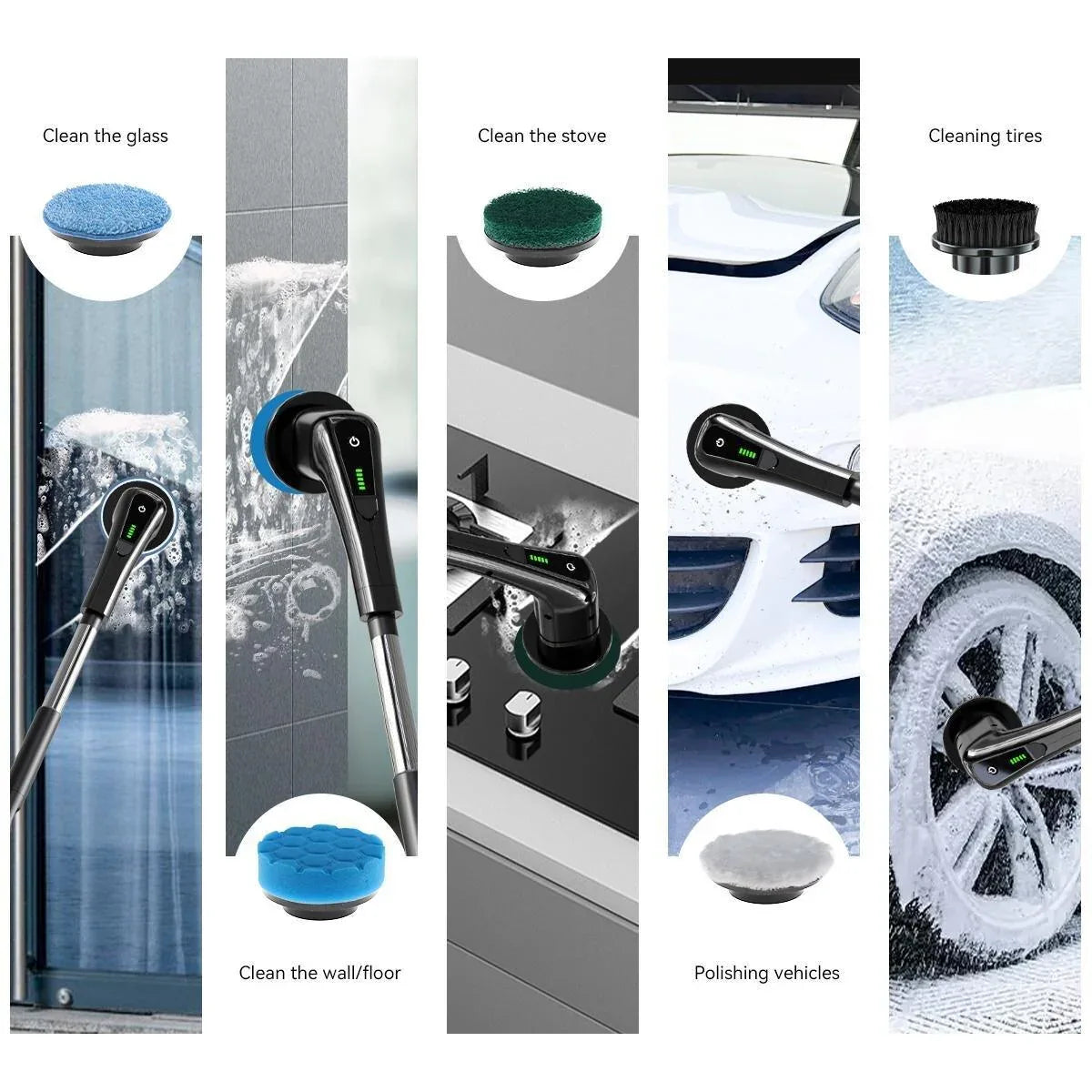 Electric Cleaning Brush - THE MILE MAKER DRIVER SHOP