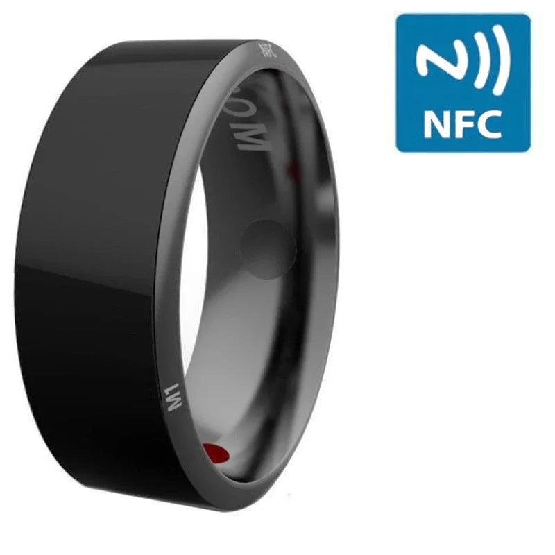 Smart Ring Wearable Device Multifunctional Black High-tech - THE MILE MAKER DRIVER SHOP