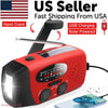 Emergency Radio Crank Solar Hand Weather Power Bank Charger Light - THE MILE MAKER DRIVER SHOP