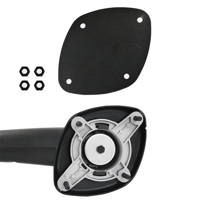 Black Hood Mirrors Compatible With Freightliner Cascadia 2008-2016 Driver Side - THE MILE MAKER DRIVER SHOP