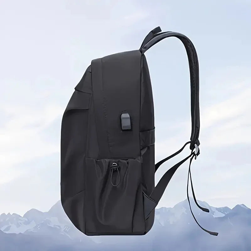 PU Backpack Fashion Large Capacity Men's Casual Backpack Commuter Trend Backpack Student School Bag - THE MILE MAKER DRIVER SHOP