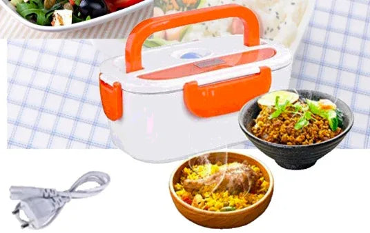 Electric lunch box food grade plastic 110v 220v plug in lunch box household appliances gift - THE MILE MAKER DRIVER SHOP