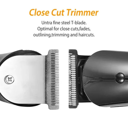 Men Electric Hair Clipper Trimmer Rechargeable Beard Shaver Razor Nose Trimmer Set - THE MILE MAKER DRIVER SHOP