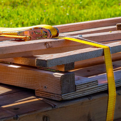 E Track Ratchet Strap, 18PCS 2' X 15' E-Track Straps 4400 LBS Breaking Strength, With Polyester Webbing & Spring Fitting & Ratchets, Durable Tie-Downs For Motorcycles, Tire, Trailer Loads - THE MILE MAKER DRIVER SHOP