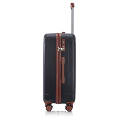 20 24 28 3 Pcs Set In ABS Spinner Wheel Luggage, Carry On Suitcase, Matching Color, TSA Combination Lock - THE MILE MAKER DRIVER SHOP