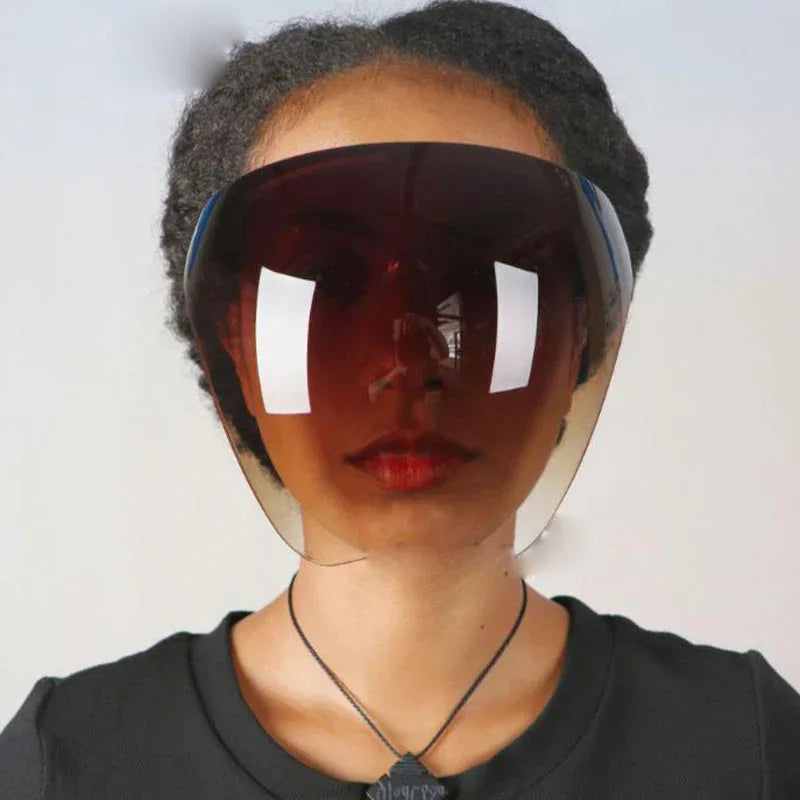 Faceshield Protective Glasses Goggles Safety Blocc Glasses Anti-spray Mask Protective Goggle Glass Sunglasses - THE MILE MAKER DRIVER SHOP