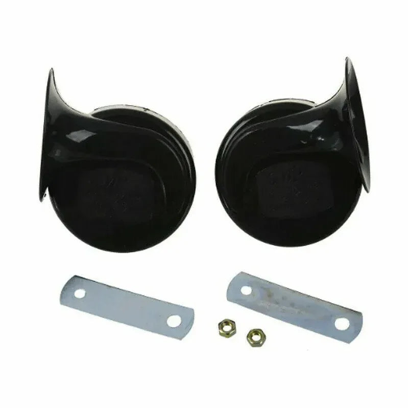 2PC 12V 300DB Super Loud Train Air Horn Waterproof Motorcycle Car Truck SUV Boat - THE MILE MAKER DRIVER SHOP