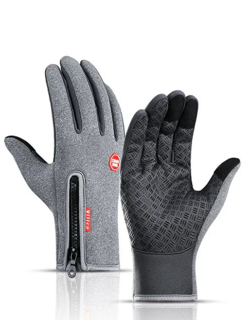 Winter Gloves Touch Screen Riding Motorcycle Sliding Waterproof Sports Gloves With Fleece - THE MILE MAKER DRIVER SHOP