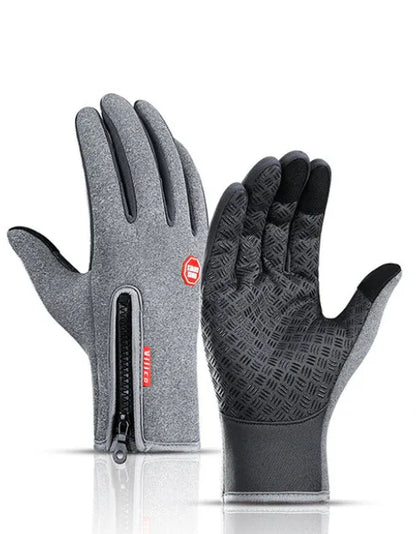 Winter Gloves Touch Screen Riding Motorcycle Sliding Waterproof Sports Gloves With Fleece - THE MILE MAKER DRIVER SHOP