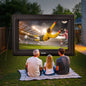 16FT Inflatable Projector Screen, Inflatable Movie Screen Outdoor With 250W Air Blower Projector Screen Oxford Fabric Material Blow Up Screen For Outdoor Backyard, Home Theater, Theme Party - THE MILE MAKER DRIVER SHOP