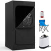 Portable Steam Sauna Tent, 9-layer Temperature, Remote Control, Folding Chair - THE MILE MAKER DRIVER SHOP
