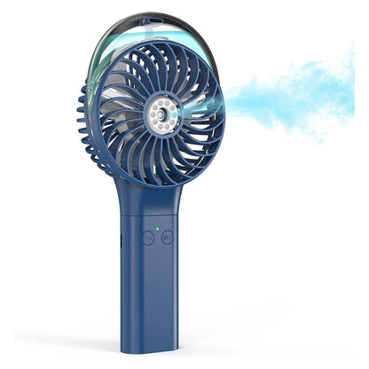 3000mAh Battery Electric USB Mini Cooling Fans Portable Handheld Misting Mist Rechargeable Fan - THE MILE MAKER DRIVER SHOP