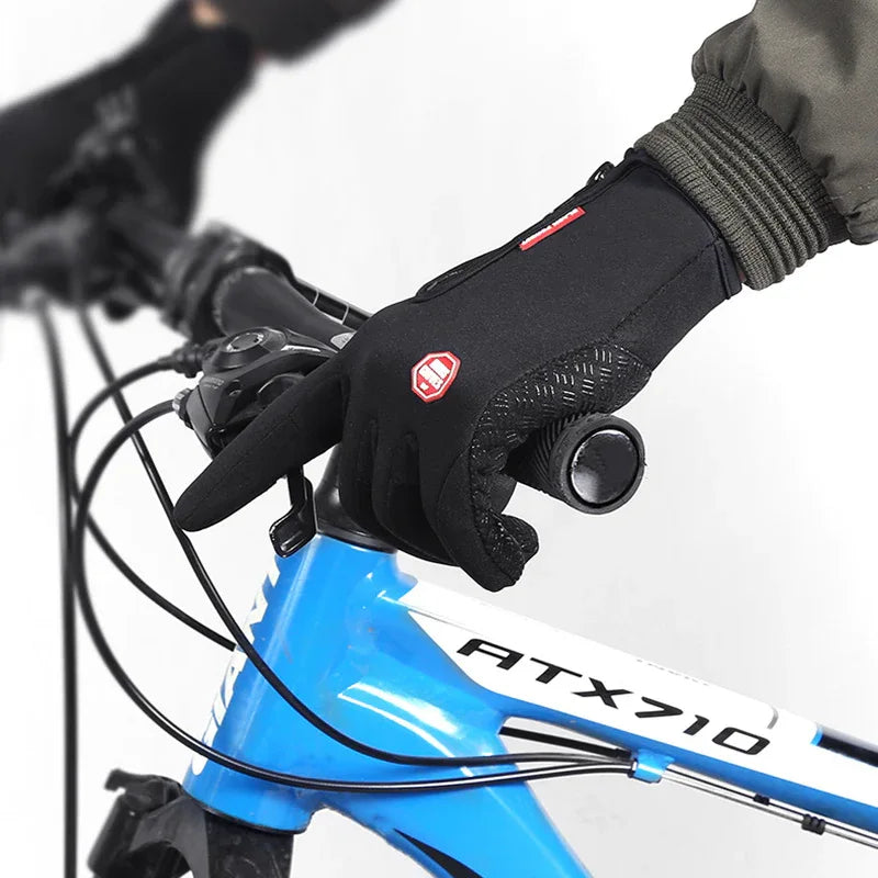 Winter Gloves Touch Screen Riding Motorcycle Sliding Waterproof Sports Gloves With Fleece - THE MILE MAKER DRIVER SHOP