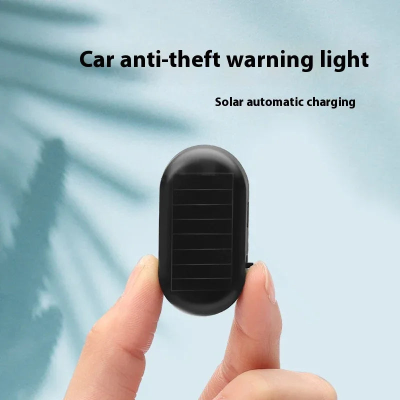 Vehicle-mounted Solar Anti-theft Lamp Simulation Warning Alarm Car Interior Light - THE MILE MAKER DRIVER SHOP