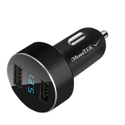 Dual USB Car Charger Adapter Aluminum Alloy Fast Car Charging - THE MILE MAKER DRIVER SHOP