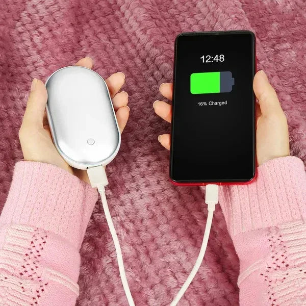 Portable Hand Warmer 5000mAh Power Bank Rechargeable - THE MILE MAKER DRIVER SHOP
