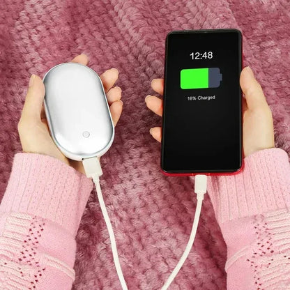 Portable Hand Warmer 5000mAh Power Bank Rechargeable - THE MILE MAKER DRIVER SHOP