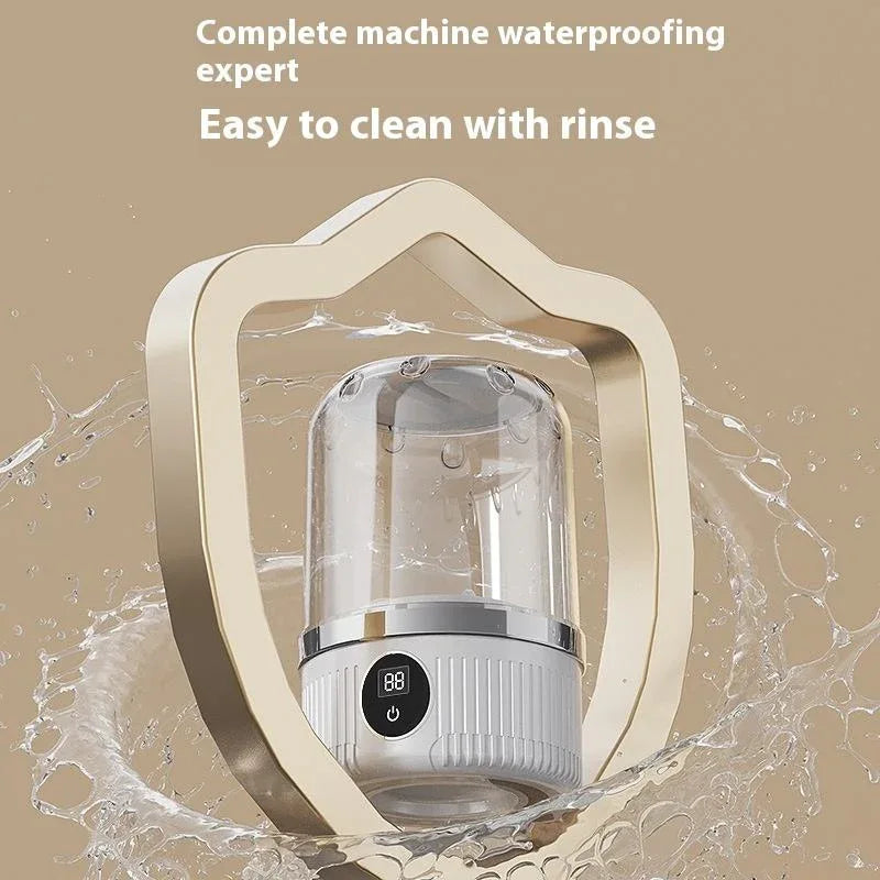 Underwear Washer, Portable Mini Washing Machine, Upgraded Mini Washings Machines, Rechargeable Cordless Washing-Machine, Laundry Cup For Bra, Underwear, Socks. - THE MILE MAKER DRIVER SHOP