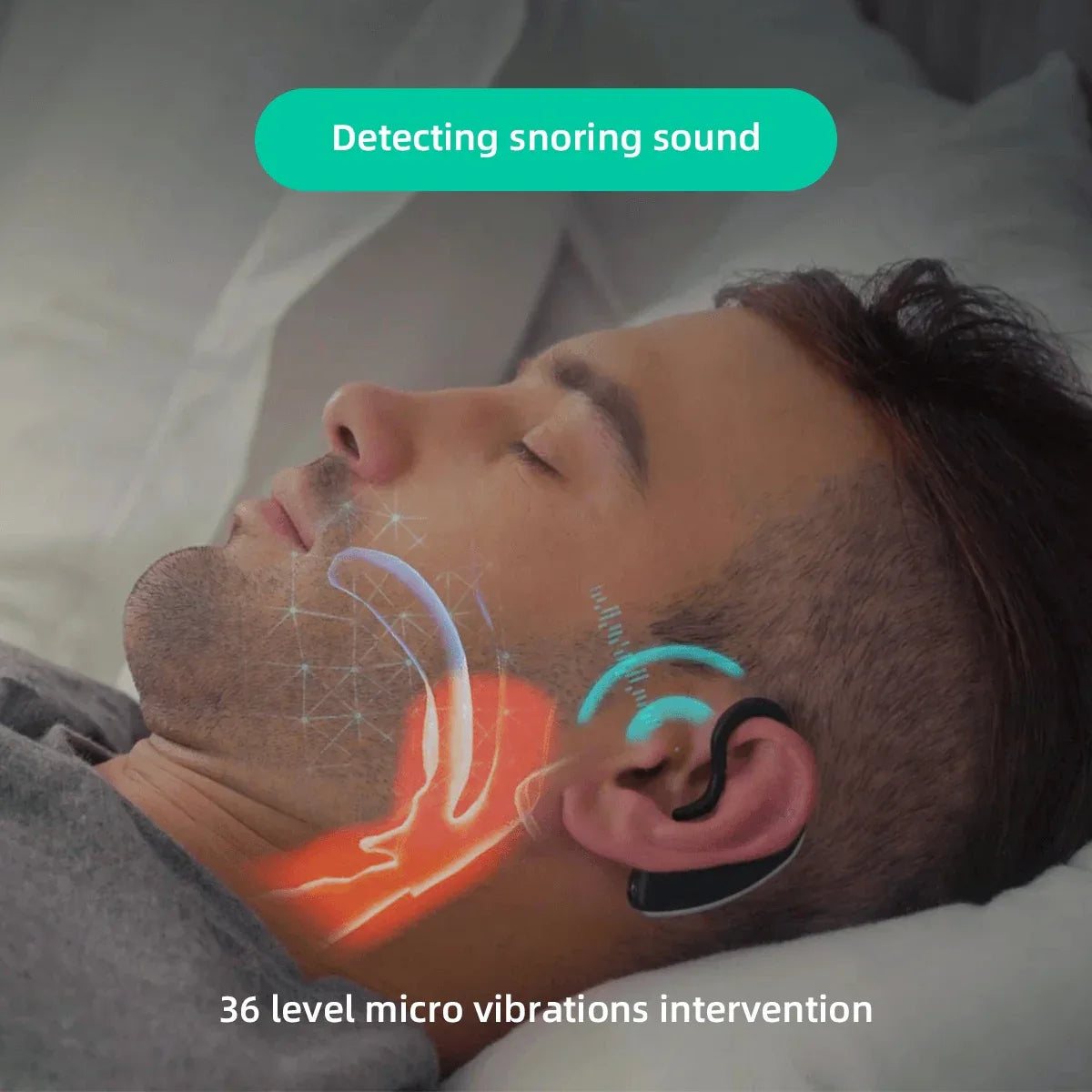 Smart Earset Anti Snoring Device - THE MILE MAKER DRIVER SHOP