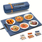 Electric Warming Tray, Food Heating Pad, Maximum Temperature Adjustable, Food Warmer, Portable Kitchen Utensil Pad - THE MILE MAKER DRIVER SHOP