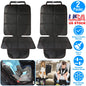 2 Packs Car Seat Protector Cushion Mat Pad With Thick Padding Protector For Child Baby Car Seat Mesh Pockets - THE MILE MAKER DRIVER SHOP