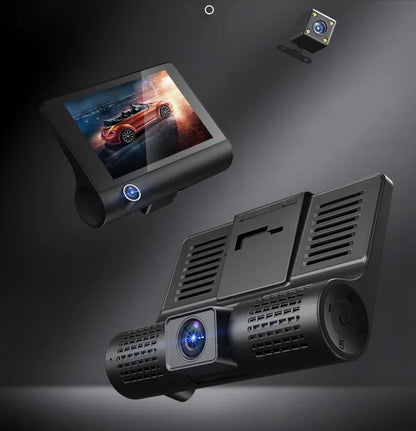 1080P High-definition Three-record Driving Recorder - THE MILE MAKER DRIVER SHOP