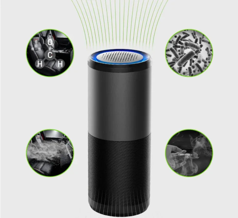 USB UV sterilizing air disinfection car air purifier - THE MILE MAKER DRIVER SHOP