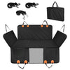 1Pc Dog Car Seat Cover For Back Seat Waterproof Oxford Cloth Seat Cover Hammock Non-Slip Scratchproof Back Seat Extender With Side Flap Mesh Window Storage Bag For Car SUV Truck - THE MILE MAKER DRIVER SHOP