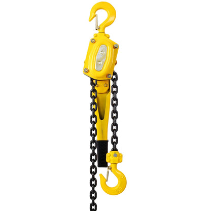 Lever Chain Hoist 3 Ton 6600LBS Capacity 10 FT Chain Come Along With Heavy Duty Hooks Ratchet Lever Chain Block Hoist Lift Puller - THE MILE MAKER DRIVER SHOP