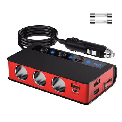 7-in-1 Cigarette Lighter Dispenser, Banned Platform Temu - THE MILE MAKER DRIVER SHOP